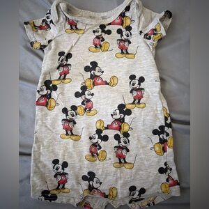 Disney Baby Grey Tee One Piece